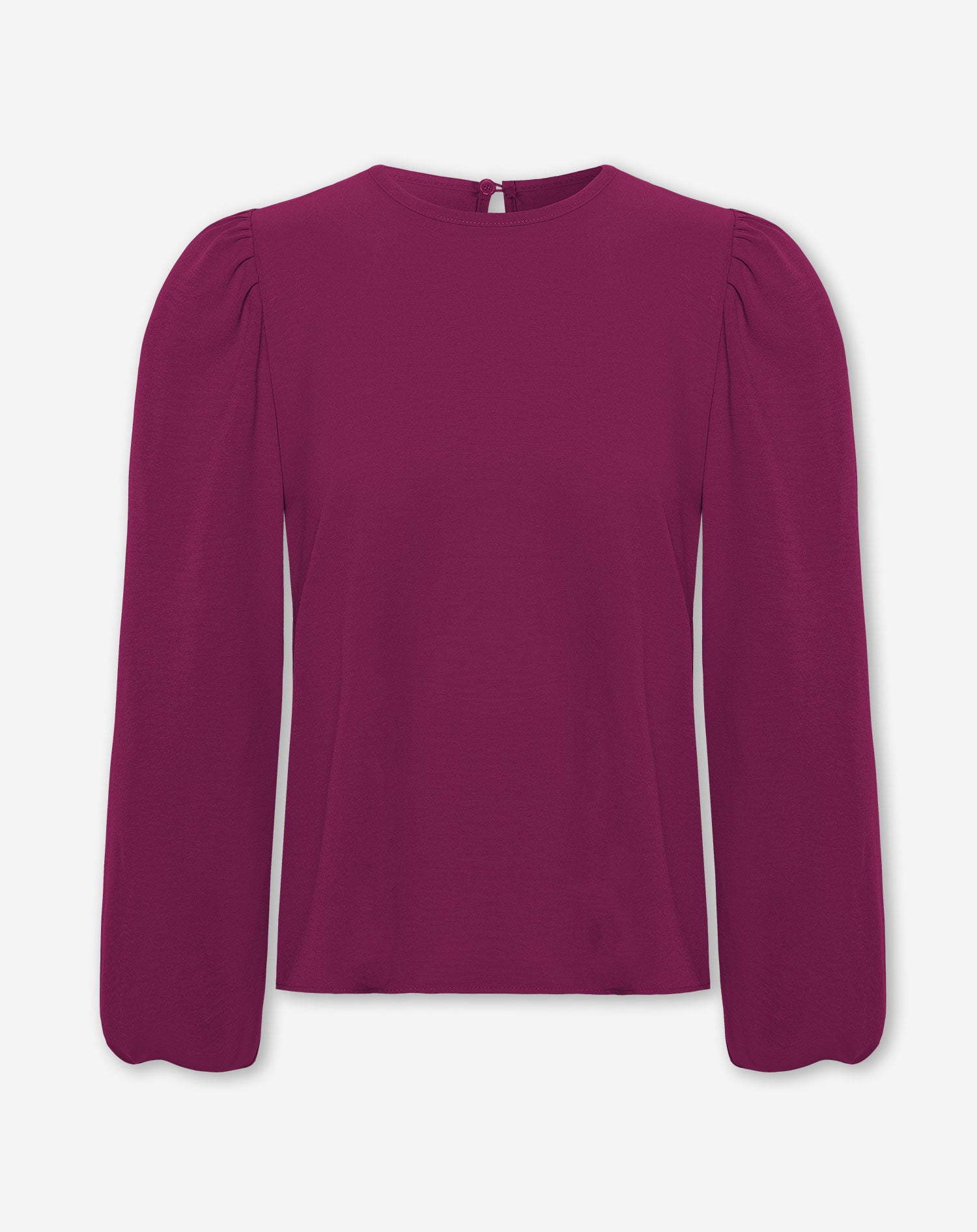 JULIE PUFF LONG SLEEVE TOP CHERRY