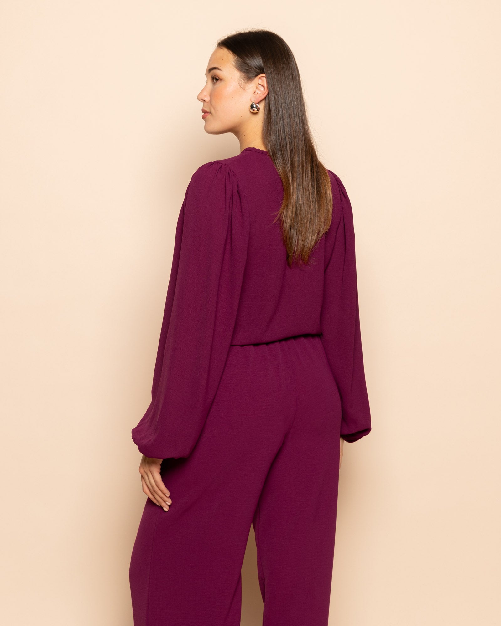 トップス i.m JULIE PUFF LONG SLEEVE TOP CHERRY | Most Wanted