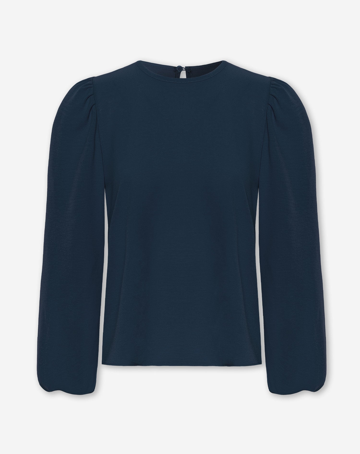 JULIE PUFF LONG SLEEVE TOP MARINEBLAUW