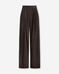 JULIE GLITTER PANTALON BRUIN