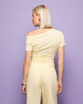 TAMAR OFF SHOULDER SHORT SLEEVE TOP BOTERGEEL