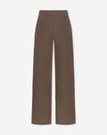 IZZY LINEN STRAIGHT LEG PANTS BRUIN