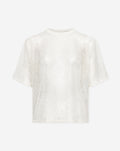 LACE TEE TOP CRÈME