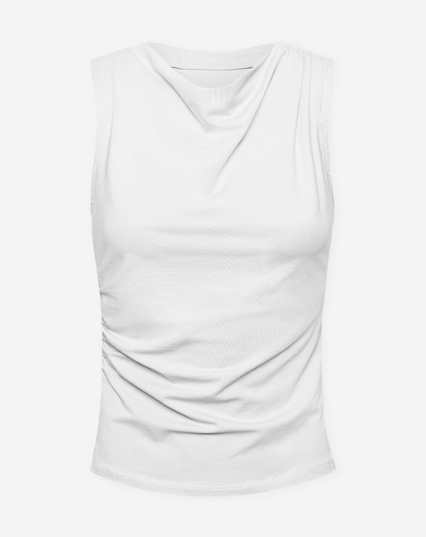 TAMAR DRAPED TOP WIT