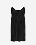 MANOU BRODERIE CAMI DRESS BLACK