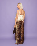 LEOPARD TAPE STRAIGHT LEG PANTALON BOTERGEEL