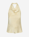 TAMMY SATIN HALTER TOP BOTERGEEL