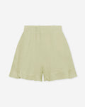 MOUSSELINE SHORTS LIGHT OLIVE