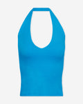 TAMAR HALTER TOP AQUA