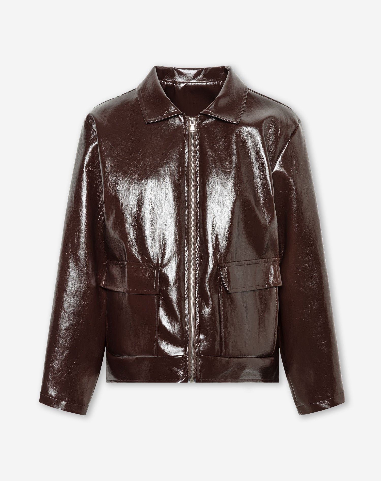 JULES LACQUER JACKET BRUIN