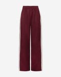 CROCHET TAPE PANTALON PETITE BURGUNDY