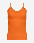 LACE V-NECK CAMI TOP ORANJE