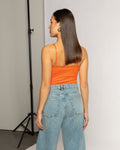 LACE V-NECK CAMI TOP ORANJE