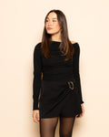 BONNIE BUCKLE SKORT ZWART