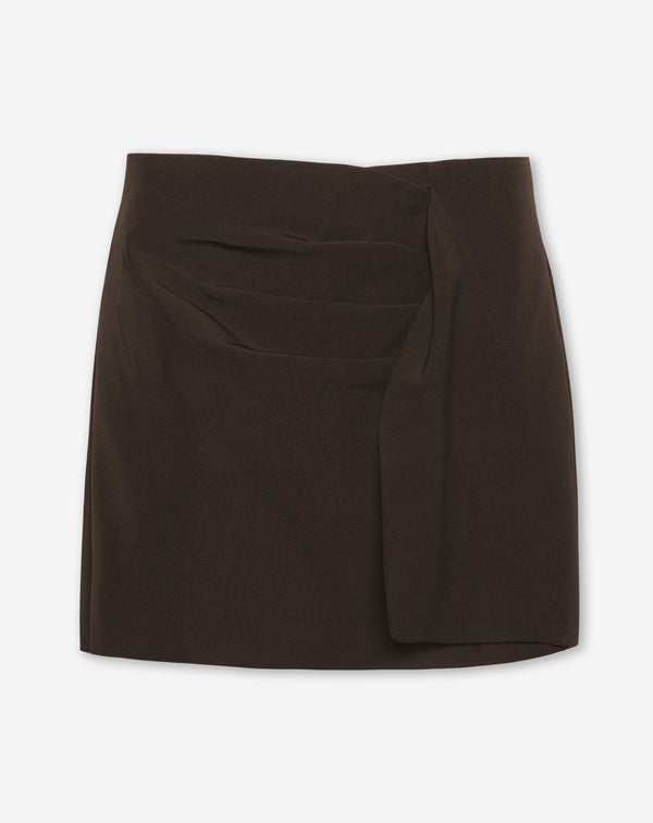 ELSIE FLAP SKORT BRUIN