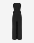 ISA STRAPLESS JUMPSUIT TALL BLACK