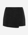 ALISON CORDUROY SKORT ZWART