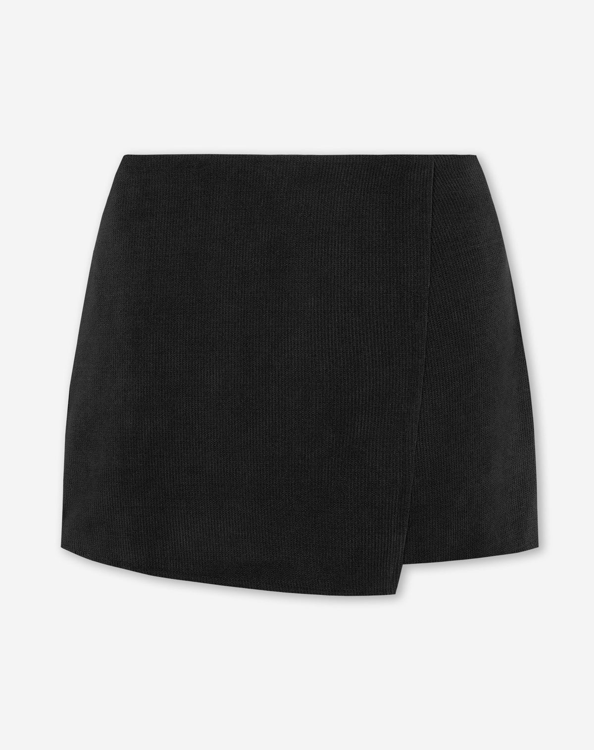 ALISON CORDUROY SKORT ZWART
