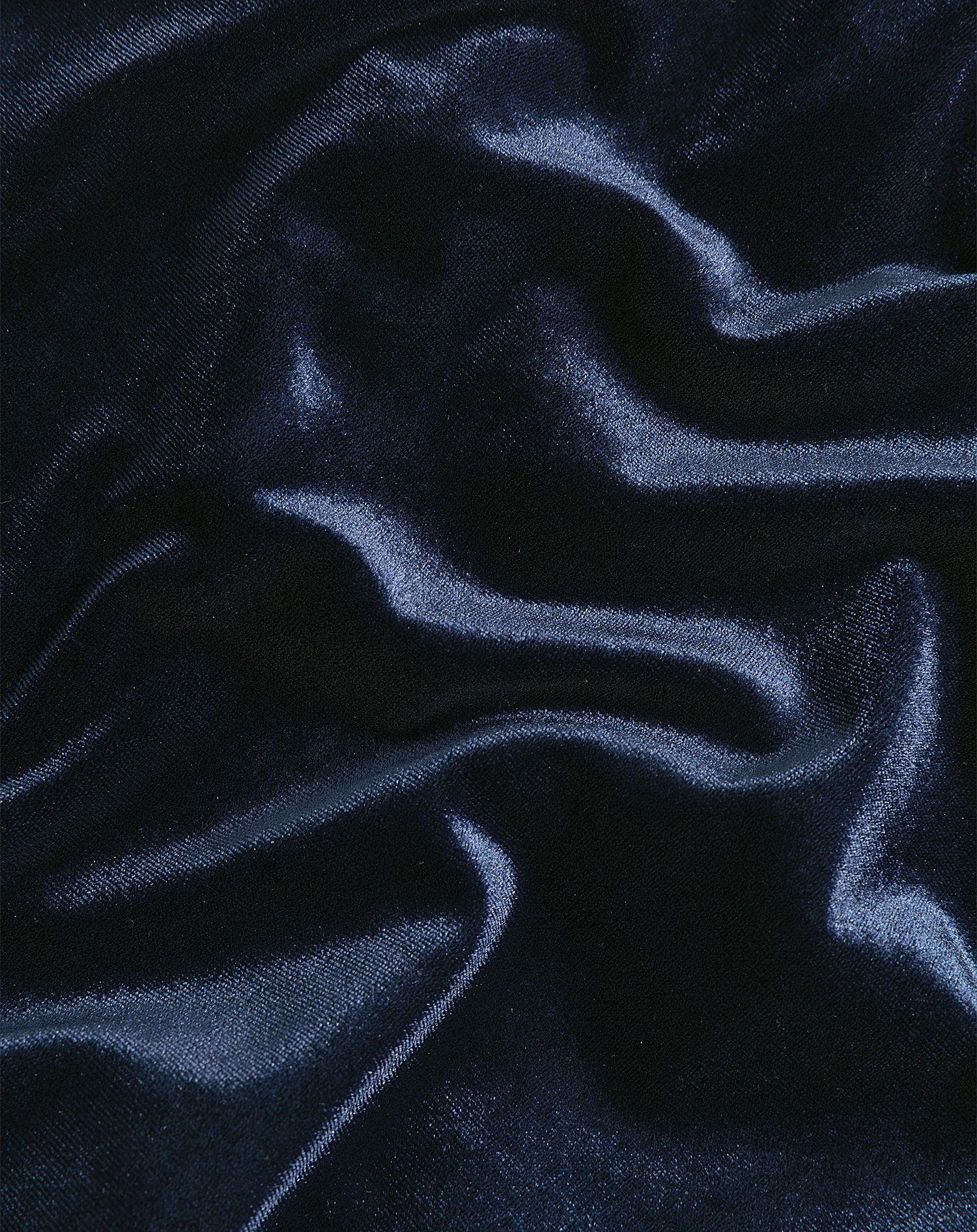 JULIE VELVET PANTALON MARINEBLAUW