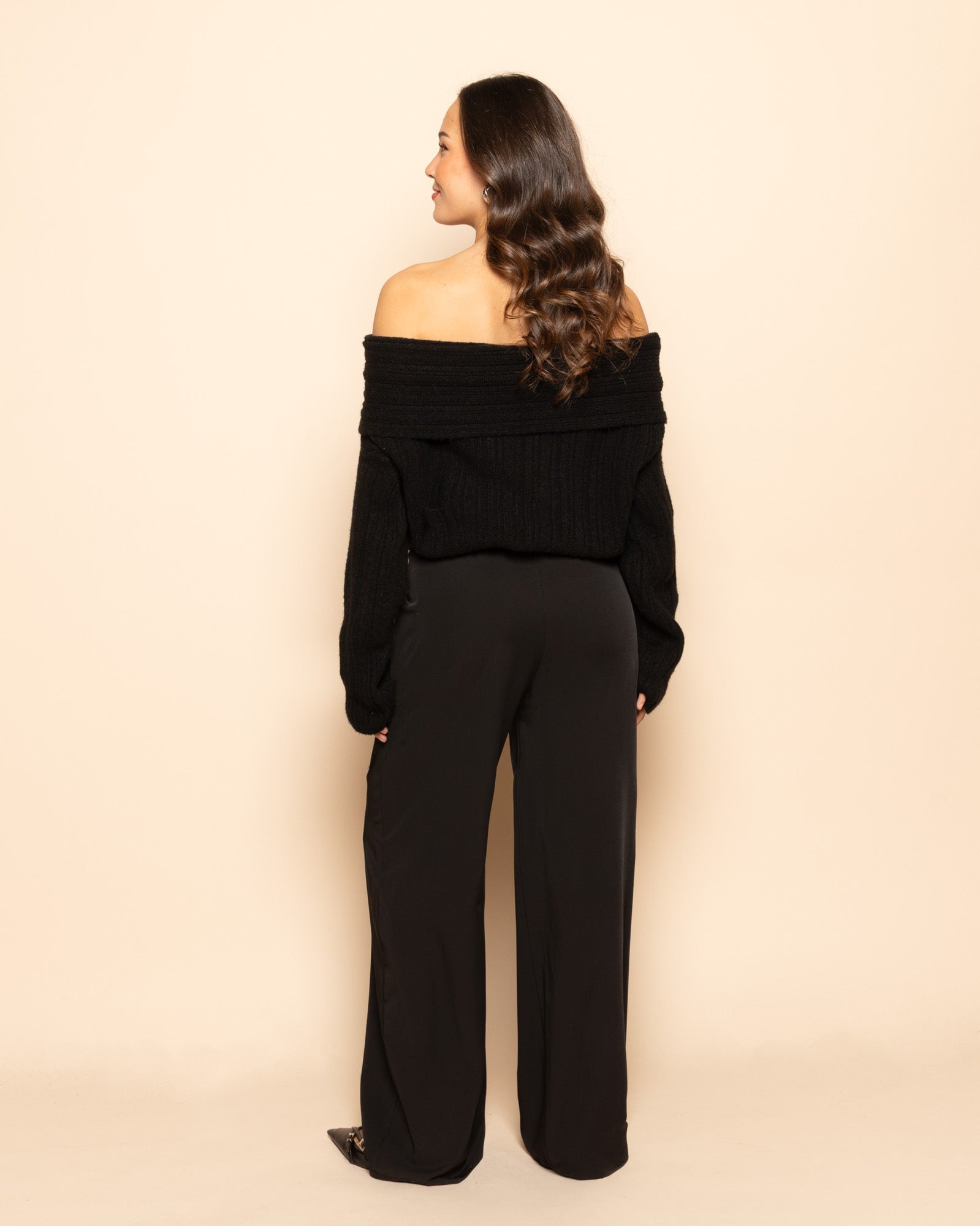 JULIE COZY PANTALON PETITE BLACK