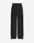 CARGO PANTALON PETITE ZWART