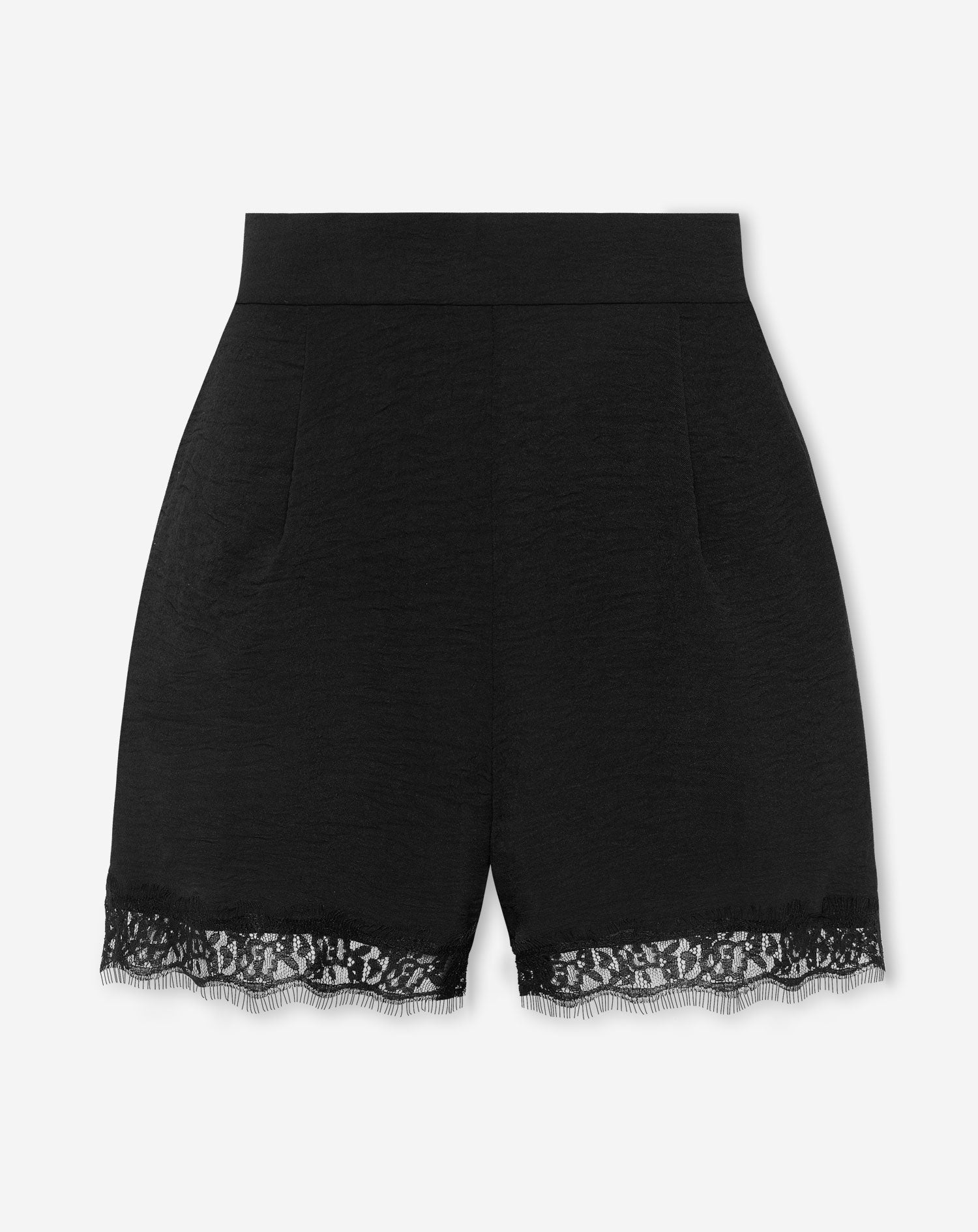 JULIE LACE SHORTS ZWART