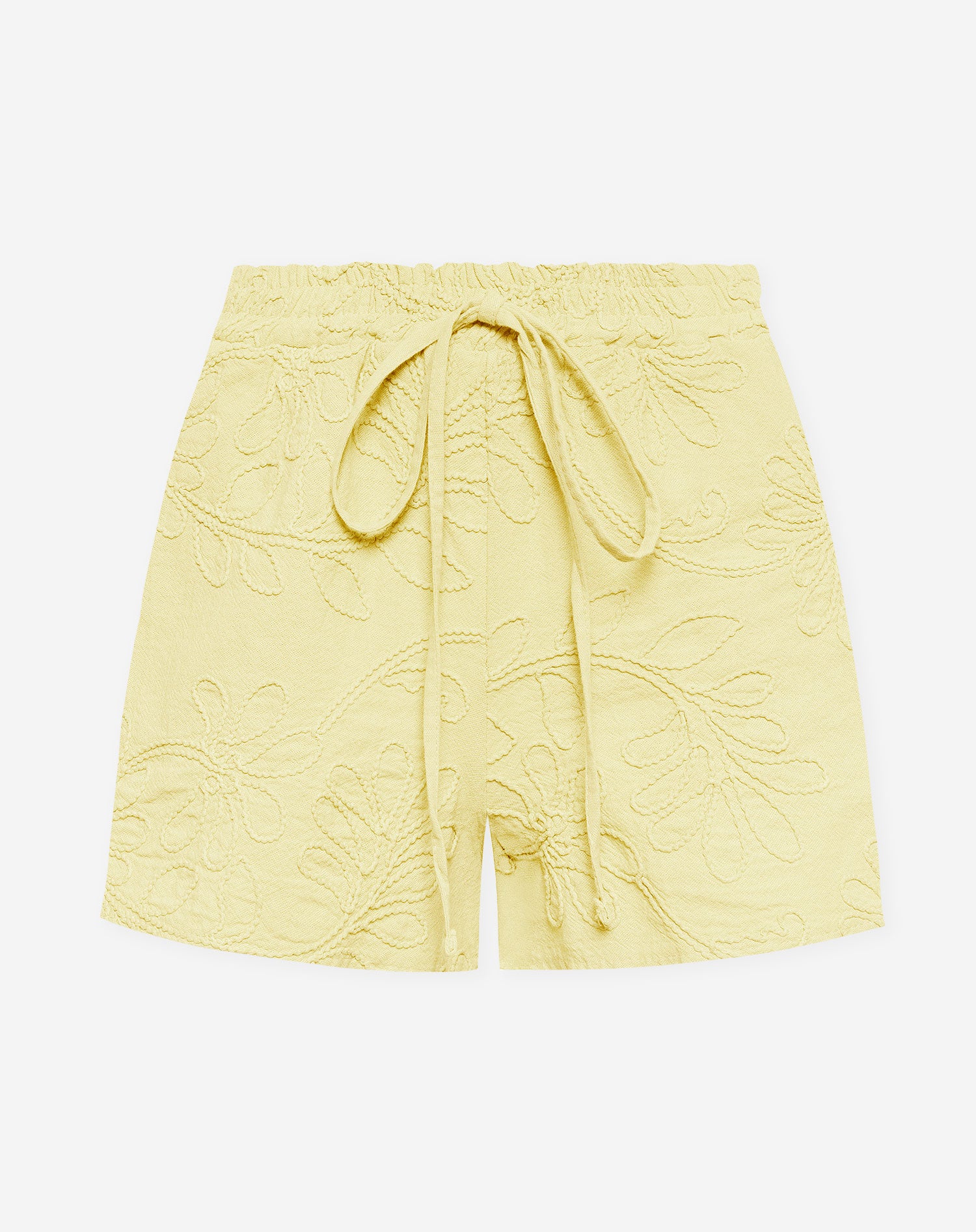 FEMKE FLOWER SHORTS BOTERGEEL