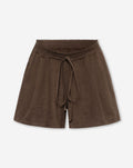 CARMEN LINEN SHORTS MATERNITY BRUIN