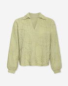FEMKE FLOWER TOP LIGHT OLIVE