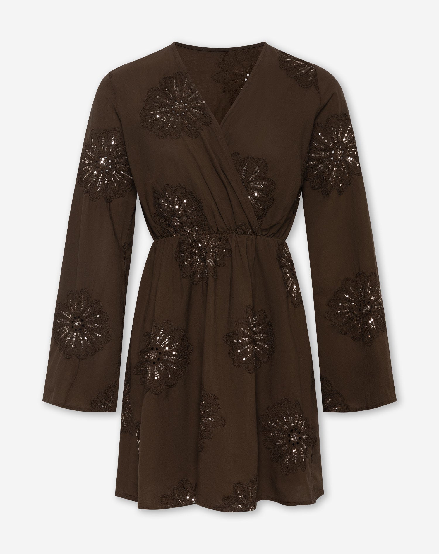 JODIE FLOWER DRESS BRUIN