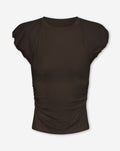 TAMAR BUBBLEHEM SLEEVE TOP BRUIN
