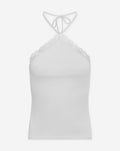 TAMAR LACE TRIANGLE TOP WHITE