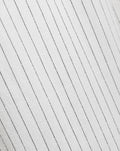 PINSTRIPE LINEN STRAIGHT LEG PANTS WIT