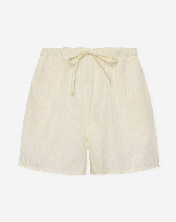LILEY STRIPE ELASTIC SHORTS BOTERGEEL