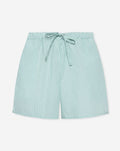 BESSY STRIPE ELASTIC SHORTS LICHTGROEN