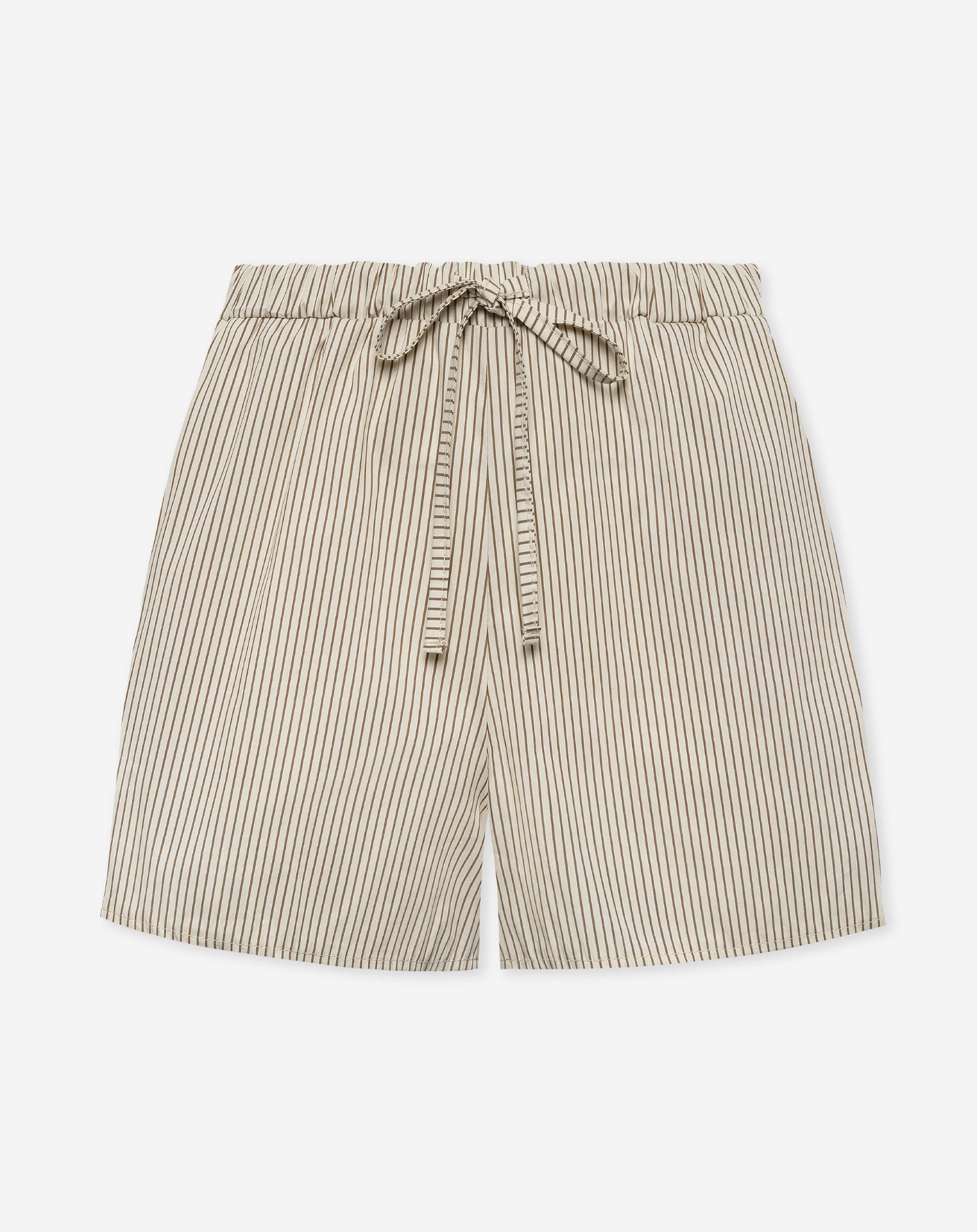 STRIPE ELASTIC SHORTS BRUIN