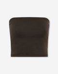 TAMAR STRAPLESS TOP DONKERBRUIN