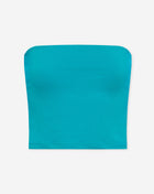 TAMAR STRAPLESS TOP TURQUOISE
