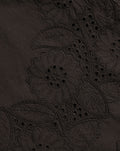 COTTON EMBROIDERY BERMUDA DONKERBRUIN