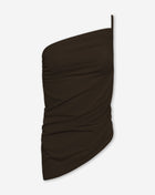 TAMAR ASYMMETRIC TOP DONKERBRUIN