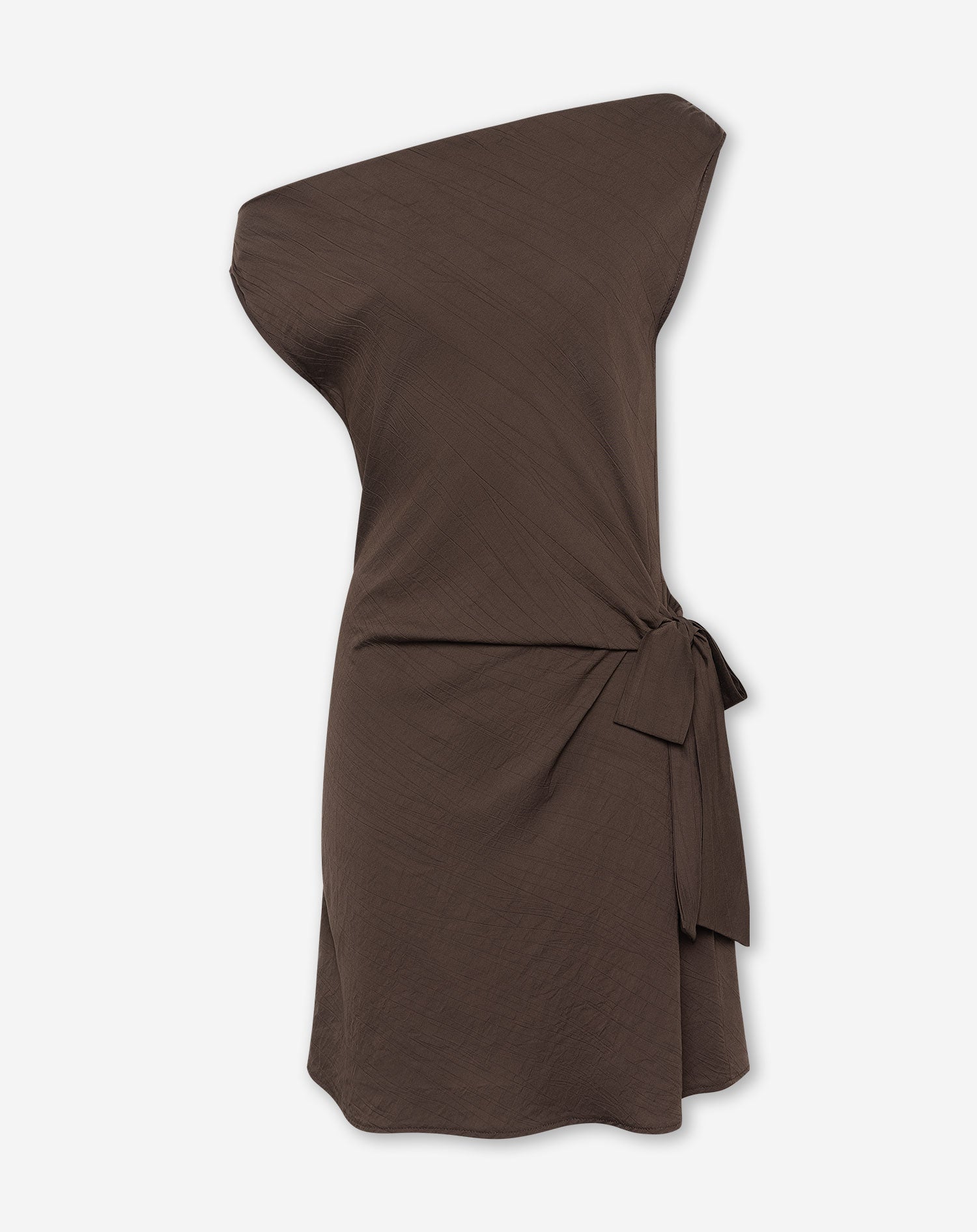 HALLY KNOT DRESS DONKERBRUIN