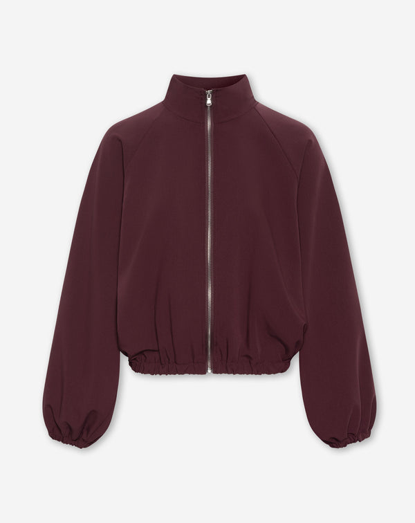 HAILEY TRACK JACKET BURGUNDY