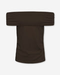 TAMAR DRAPED OFF SHOULDER TOP BRUIN