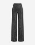 GLITTER STRAIGHT LEG LEGGING SILVER