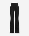 GLITTER FLARED LEGGING BLACK