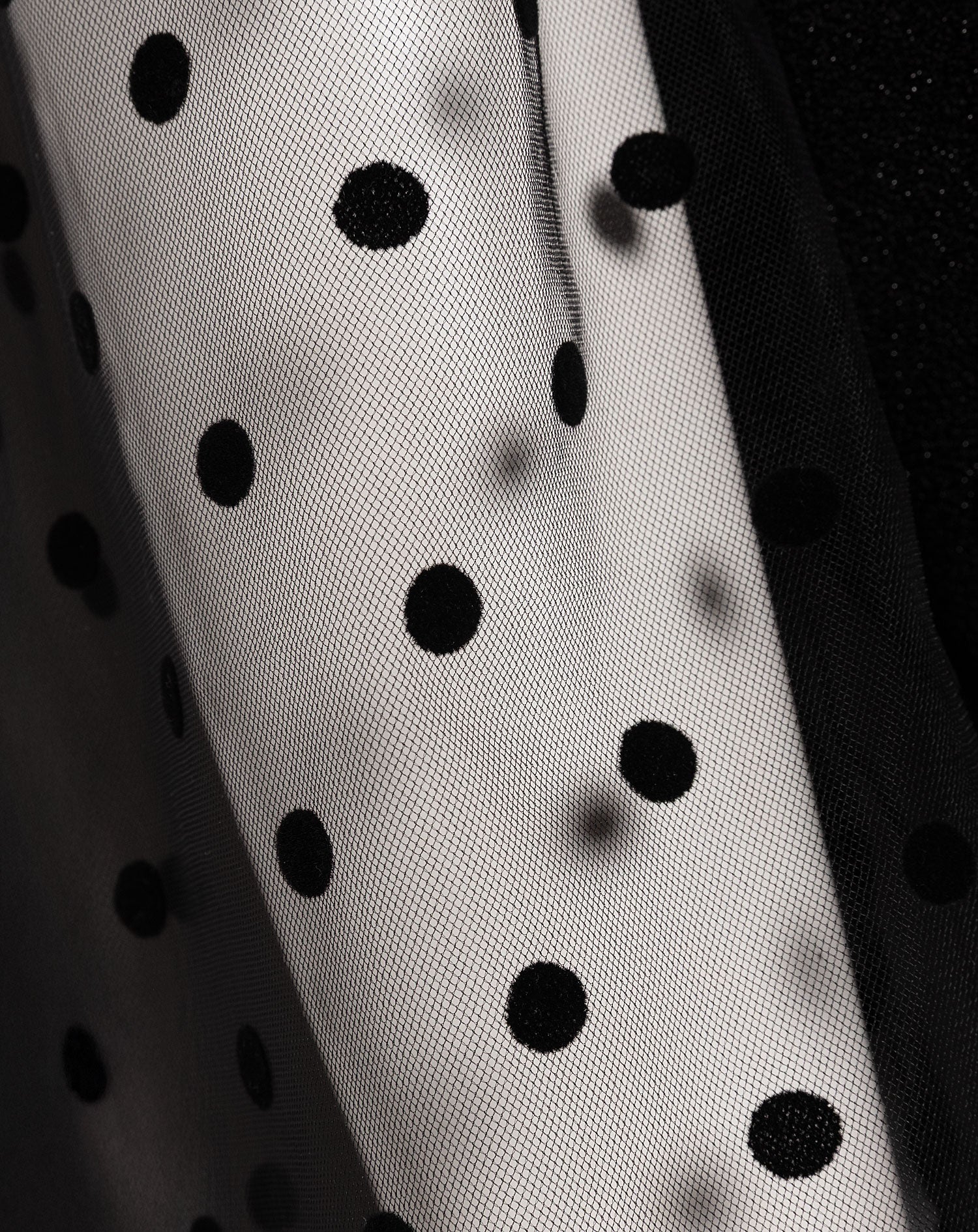 ROSE DOTS PLAYSUIT BLACK