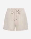 MIMMI STRUCTURE SHORTS BEIGE
