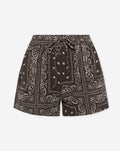 BANDANA MOUSSELINE SHORTS BRUIN