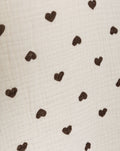 HEART MOUSSELINE SHORTS BRUIN