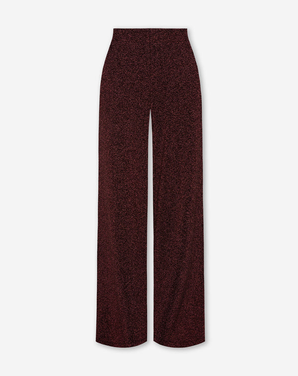 JOANY GLITTER PANTALON BURGUNDY